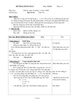 Kế hoạch bài dạy môn: Toán 2 - Tiết 72: Tìm số trừ