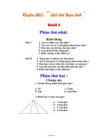 Trò chơi học tập lớp 1