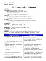 Giáo án môn Vật lý lớp 7 tiết 15: Phản xạ âm – tiếng vang