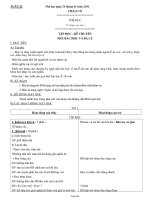 Giáo án môn học Tuần 22 Lớp 3