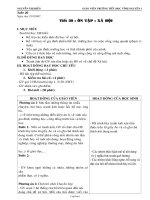 Giáo án Tự nhiên xã hội 3 tuần 20 - Nguyễn Thị Hiền - Trường tiểu học Vĩnh Nguyên 1