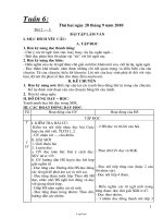 Giáo án Lớp 3 Tuần 6, 7, 8