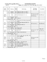 Thiết kế bài dạy tổng hợp các môn lớp 2 - Tuần 13