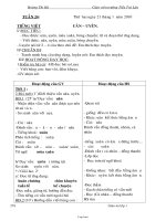 Giáo án Tổng hợp môn lớp 1 - Tuần học 24