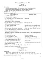 Giáo án Tổng hợp lớp 2 - Tuần dạy 19