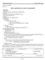 Giáo án môn Ngữ văn khối 7 - Trường THCS Hải Cảng - Tiết 119: Dấu chấm lững và dấu chấm phẩy