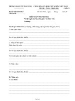 Biên bản thanh tra về đội ngũ cán bộ, nhà giáo và nhân viên