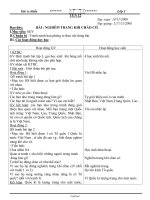 Gián án các môn buổi chiều lớp 1 - Tuần 12 đến tuần 15