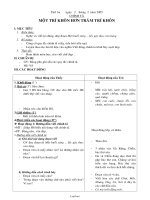 Giáo án Chính tả 2 tuần 22 tiết: Một trí khôn hơn trăm trí khôn