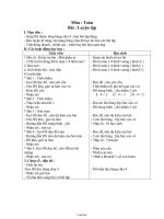 Giáo án lớp 2 môn học Toán - Bài: Luyện tập (bảng chia 4)