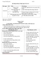 Giáo án Dạy phụ đạo Tuần 31 Lớp 3 - Trương Thị Hồng Lắm