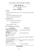 Giáo án Lớp 3 Tuần 6 - Chu Thị Tuyết – Trường tiểu học Lại Thượng