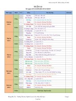 Giáo án Lớp 3 Tuần 11, 12 - Mùng Đức Tài - Trường Tiểu học Nghiên Loan I