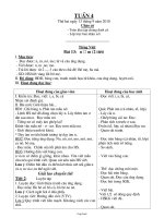 Giáo án bài dạy các môn khối 1 - Tuần học 4