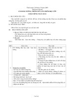 Giáo án Hoạt động tập thể - Làm báo tường, trưng bày sản phẩm học tốt chào mừng ngày 20 - 11