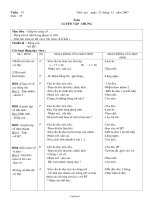 Giáo án môn Toán khối 2 năm 2007 - 2008 - Tiết 75: Luyện tập chung