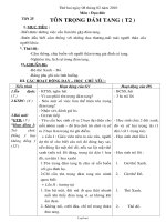 Giáo án Đạo đức - Bài 3: Gọn gàng, ngăn nắp