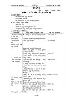 Giáo án môn Thủ công khối 2