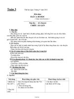 Giáo án môn học lớp 2 - Tuần 16