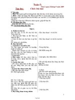 Giáo án Tổng hợp lớp 2 - Tuần số 28 (chuẩn)