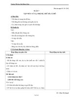 Giáo án Tập viết - Tuần 7, 8, 9