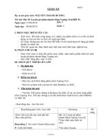 Giáo án môn Tin học 7 bài 10: Luyện gõ phím nhanh bằng Typing Test (tiết 4)