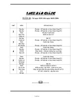 Thiết kế bài dạy các môn lớp 2 - Tuần 18