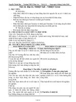 Giáo án Vật lí lớp 6 - Tiết 24 - Bài 22: Nhiệt kế - nhiệt giai