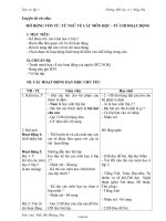 Giáo án Toán lớp 1 (chuẩn kiến thức) - Tuần 7 - Kiểm tra