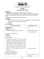 Giáo án các môn học khối 2 năm 2010 - Tuần số 25