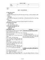 Giáo án môn Sinh học 6 - Tuần 1 đến tuần 19