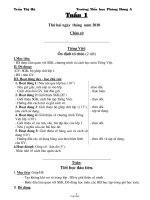 Giáo án giảng dạy các môn học lớp 1 - Tuần 1 - Trường Tiểu học Phùng Hưng A