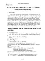 Sáng kiến: Hướng dẫn học sinh giải các bài tập điền số trong Toán nâng cao lớp 2