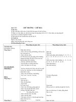 Kế hoach bài dạy môn học lớp 1 - Tuần 7 năm 2009