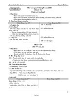 Giáo án Lớp 1 tuần 19, 20 - Trường Tiểu học Bắc Lý số 1