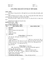 Giáo án Tập đọc lớp 2 tuần 1