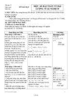 Giáo án môn Đại số 7 năm 2006 - Tiết 27: Một số bài toán về đại lượng tỉ lệ nghịch