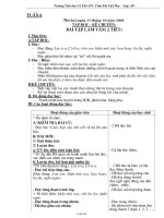 Giáo án Tập đọc - Kể chuyện khối 3 tuần 6