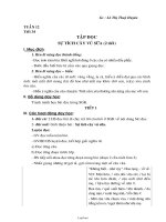 Thiết kế giáo án môn Tập đọc lớp 2 - Tuần 12