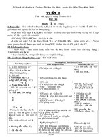 Kế hoach bài dạy lớp 1 - Trường Tiểu học Gia Phú - Tuần 3