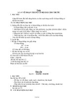 Giáo án dạy khối 1 - Tuần 23, 24