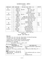 Giáo án giảng dạy môn học khối 1 - Tuần 24 năm học 2012