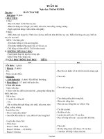 Giáo án dạy bài Tuần 26 - Lớp 1