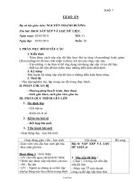 Giáo án môn Tin học 7 bài 8: Sắp xếp và lọc dữ liệu (tiết 1)