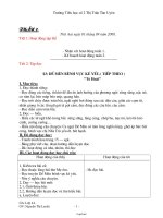 Kế hoạch giảng dạy môn học khối 4 - Tuần 2 - Trường Tiểu học số 2 Thị Trấn Tân Uyên