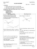 Giáo án Hình học 7 - Trường THCS Quế Phú