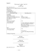 Giáo án buổi 1 - Tuần 25 Lớp 3