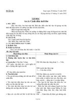 Giáo án lớp 1 năm 2010 - 2011 - Tuần 15