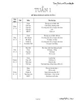 Giáo án tổng hợp lớp 2 - Tuần 1 - Trường Tiểu học số 2 Thị trấn Đập Đá