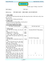Giáo án Lớp 3 Tuần thứ 21 - Chuẩn kiến thức và kỹ năng